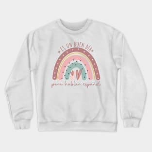 Maestra - Spanish teacher latina - bilingual teacher Crewneck Sweatshirt